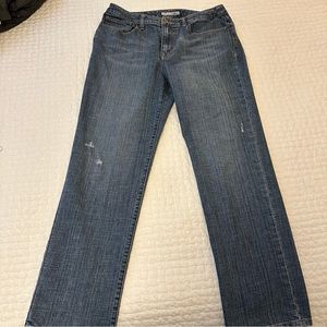 Chicos distressed Jean size 1.5 EUC